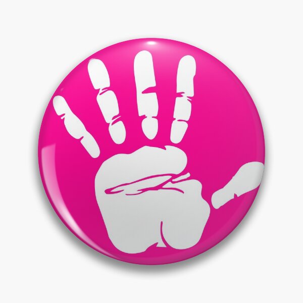 Item preview, High Five Handprint in Pink designed and sold by YourMateNate.
