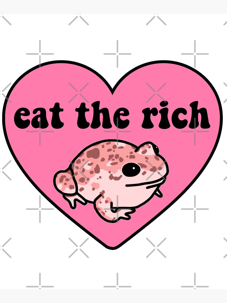 Eat The Rich Frog by melouker
