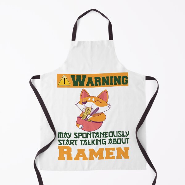 Item preview, Warning May Spontaneously Start Talking About Ramen funny fox cute fox designed and sold by FreeMood.