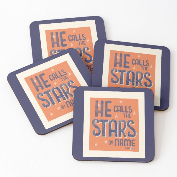 Item preview, He Calls the Stars by Name - Orange designed and sold by Christine Philbrick.