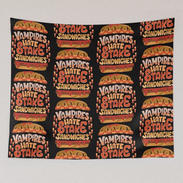Item preview, Vampires Hate Stake Sandwiches designed and sold by anziehend.