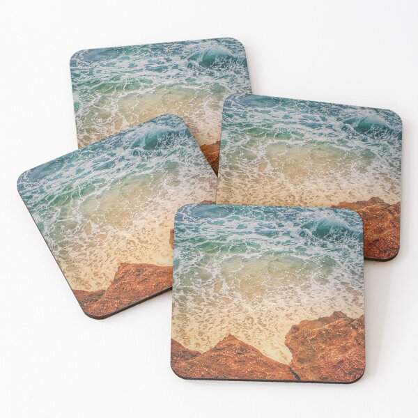 Item preview, Turquoise Ocean at Beach Cliffs Mermaids Pool designed and sold by Beachy.