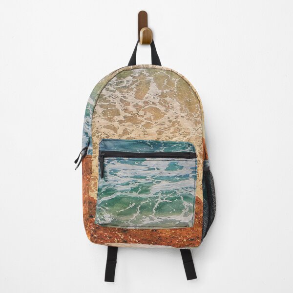 Item preview, Turquoise Ocean at Beach Cliffs Mermaids Pool designed and sold by Beachy.