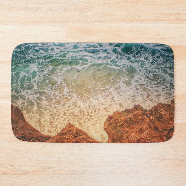 Item preview, Turquoise Ocean at Beach Cliffs Mermaids Pool designed and sold by Beachy.