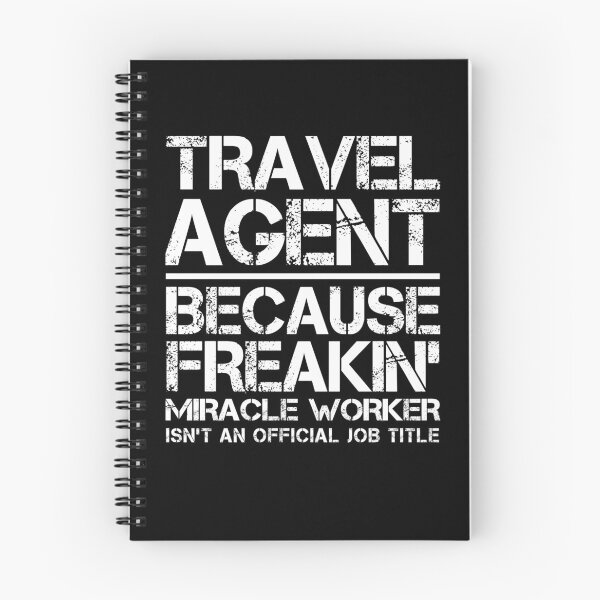 Item preview, Travel Agent Miracle Worker designed and sold by clickmostro.