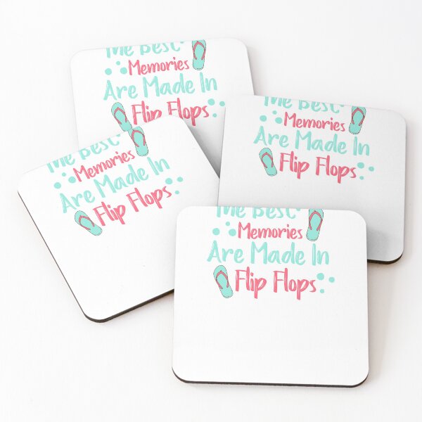 Item preview, The Best Memories Are Made In Flip Flops  designed and sold by RE PIXEL.