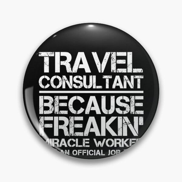Item preview, Travel Consultant Miracle Worker designed and sold by clickmostro.