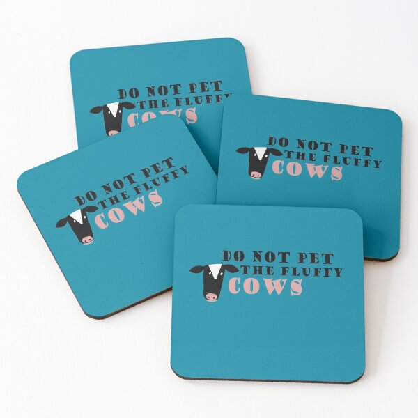 Item preview, Do Not Pet The Fluffy Cows designed and sold by YSNbr.