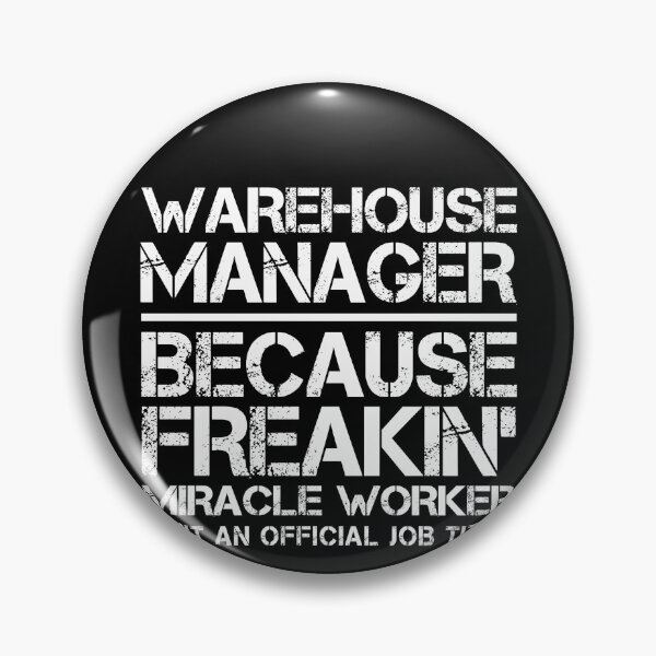 Item preview, Warehouse Manager Miracle Worker designed and sold by clickmostro.