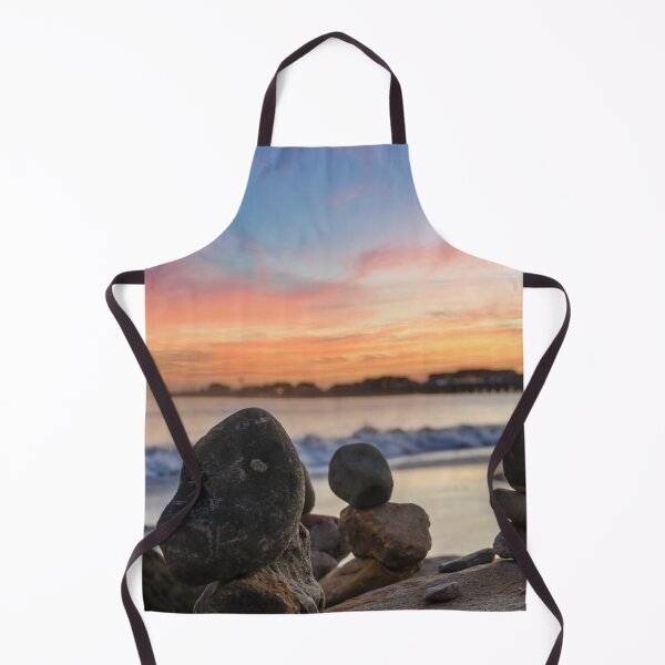 Item preview, Santa Barbara Beach Stacked Rocks CA designed and sold by Piper-Deals.