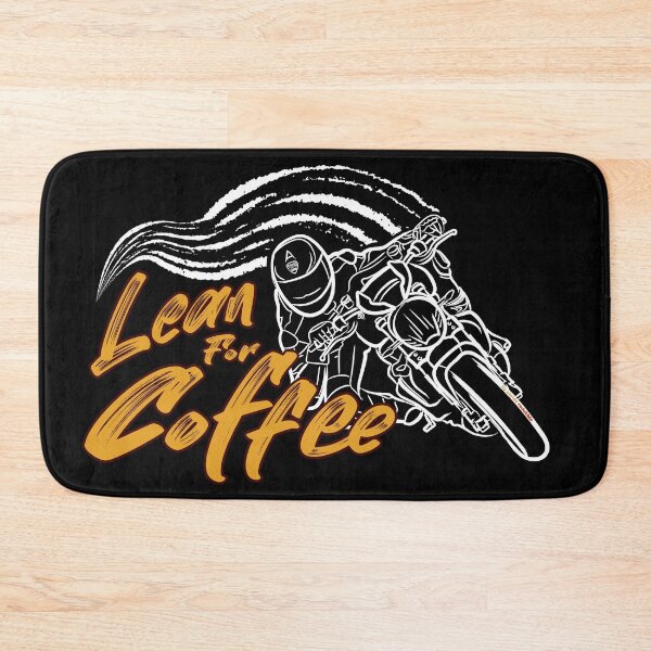 Item preview, Lean for Coffee, for Ducati Monster Bikers who loves Coffee designed and sold by etoide.
