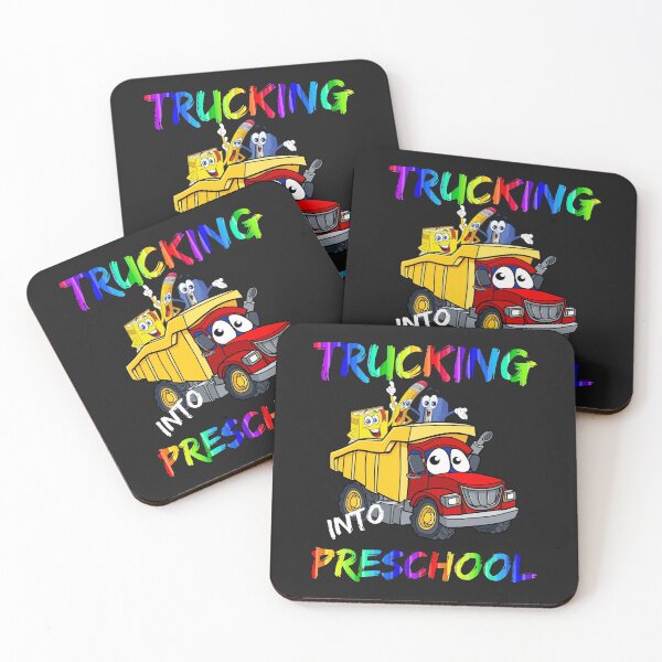 Item preview, TRUCKING INTO PRESCHOOL, SCHOOL TRUCKING, TRUCKING TO SCHOOL, designed and sold by R B Chrystal.