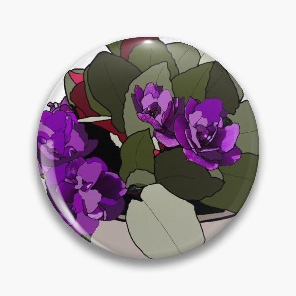 Item preview, Simplistic African violets designed and sold by Phoebew03.