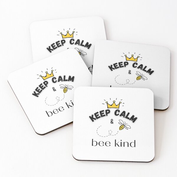 Item preview, keep calm and bee kind designed and sold by LILY ROSE.