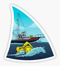 Jaws: The Orca Sticker