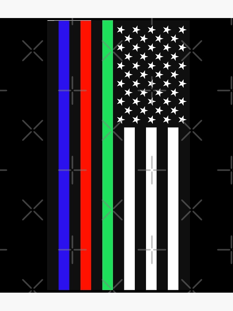 black-american-flag-with-red-blue-green-and-white-stripes-american