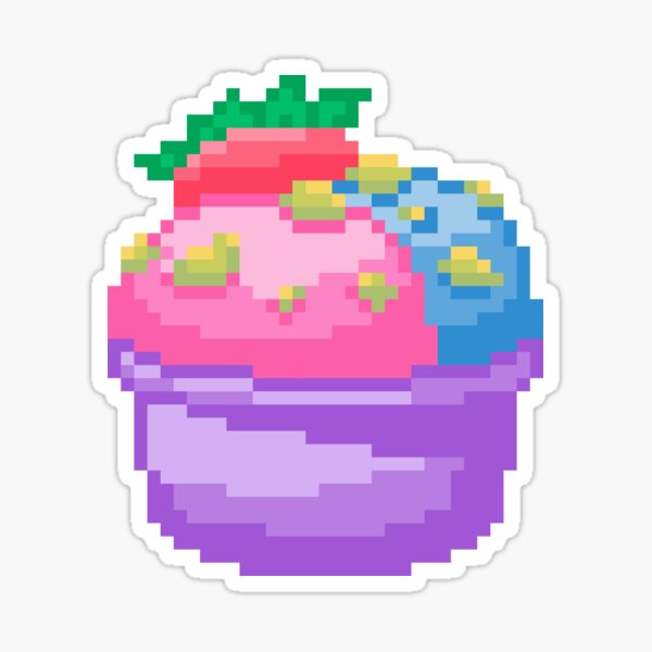 Pixel Art Ice Cream Gifts Merchandise Redbubble