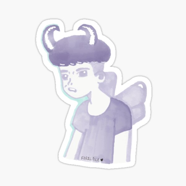 Pastel Pixie Punk Boy Sticker