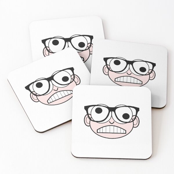 Item preview, SMILEY FACE WITH GLASSES designed and sold by DomGDesign.