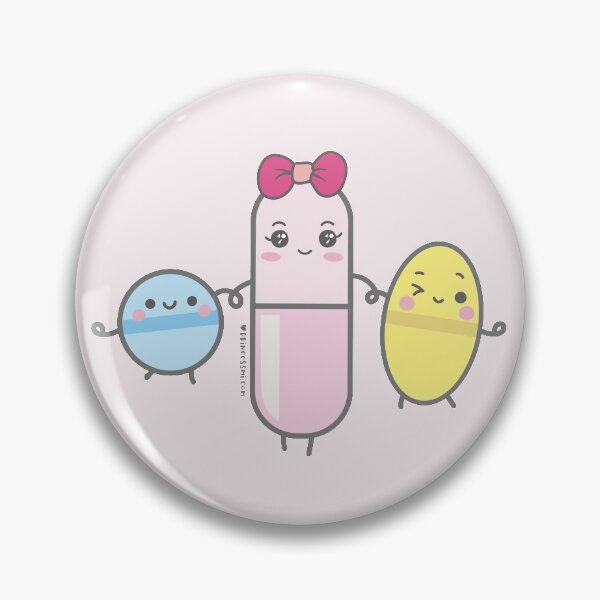 Item preview, cute pills cartoon designed and sold by princessmi-com.
