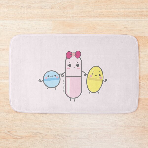 Item preview, cute pills cartoon designed and sold by princessmi-com.