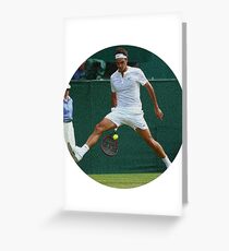 Federer Spounged Greeting Card