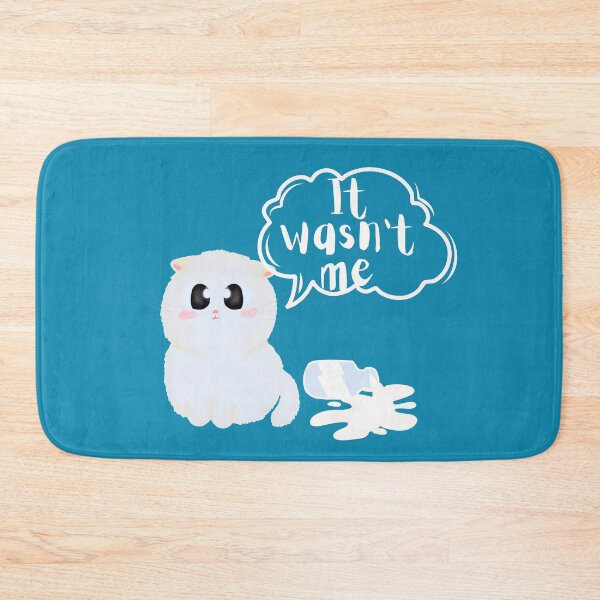 Item preview, It wasn't me | cute catitude cat lover sticker designed and sold by Canfy Girl.