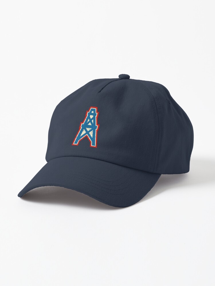 Houston Oilers Team Oil Pumpjack Logo