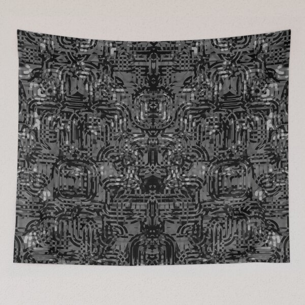 Item preview, Ethnic digital boho - abstract pattern designed and sold by Xdelacra.