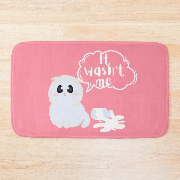Item preview, It wasn't me | cute catitude cat lover sticker designed and sold by Canfy Girl.