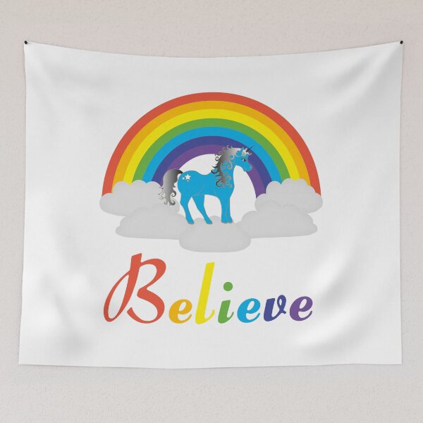 Item preview, Believe in rainbows and unicorns designed and sold by Brad Chambers.