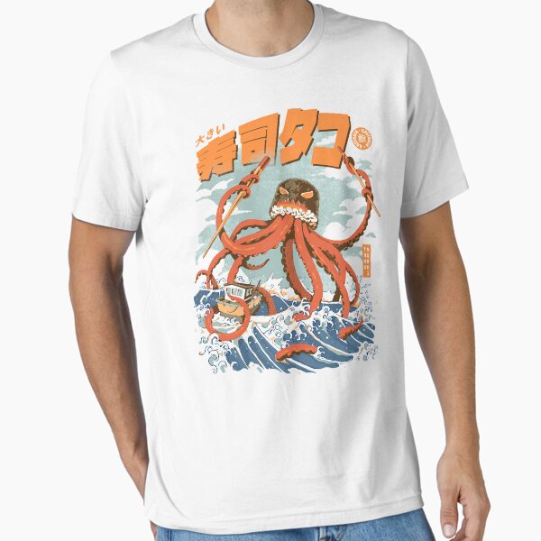 Aperçu de l'œuvre Le Tako Sushi créée et vendue par Ilustrata®.