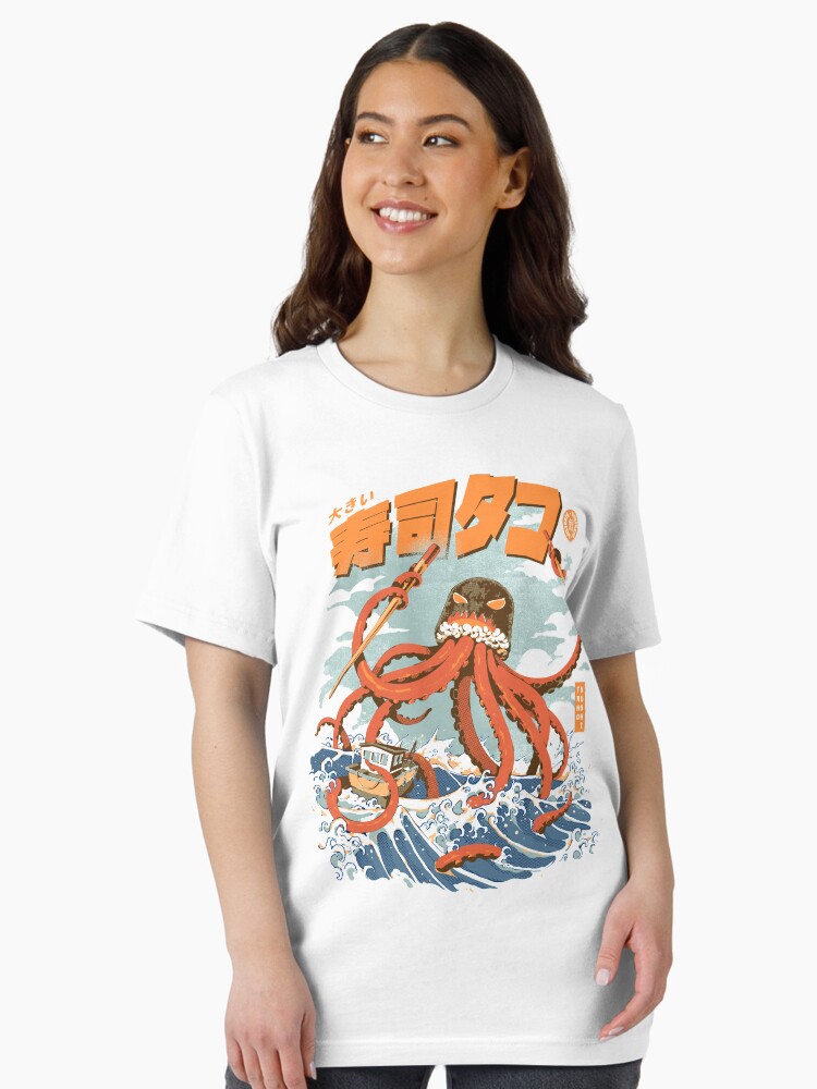 Thumbnail 1 of 7, Essential T-Shirt, The Tako Sushi designed and sold by ilustrata.