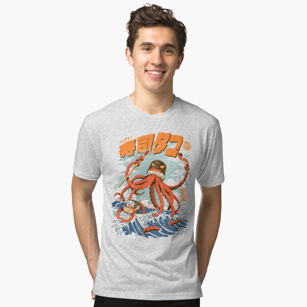 Item preview, Tri-blend T-Shirt designed and sold by ilustrata.