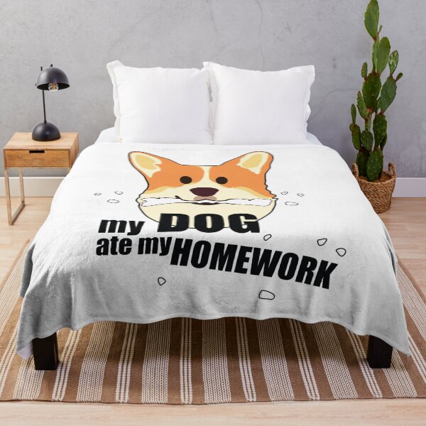 Item preview, My Dog Ate My Homework | Back To School designed and sold by dipimoda.