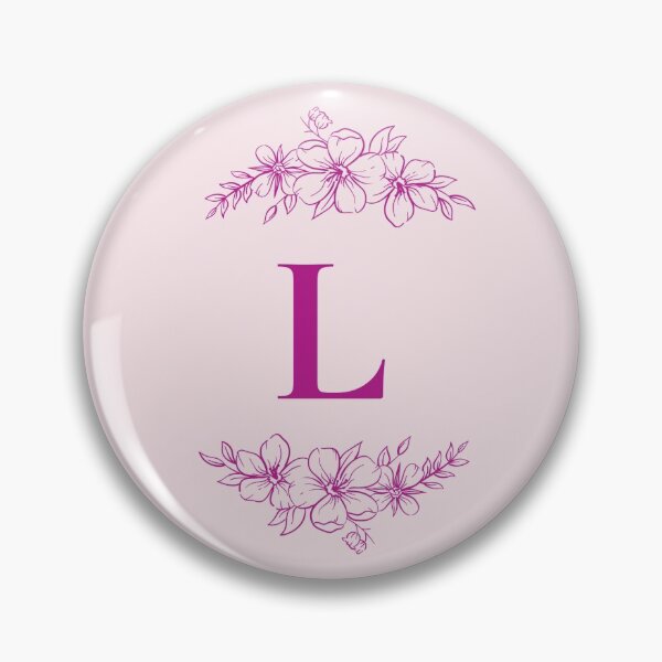 Item preview, Pink letter L monogram designed and sold by Makyla1999.