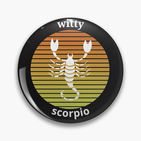 Item preview, Scorpio Sun Sign in retro sunset  designed and sold by Aspireomatic.