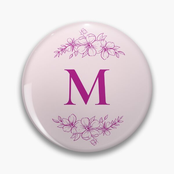 Item preview, Pink letter M monogram designed and sold by Makyla1999.