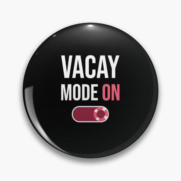 Item preview, Vacay Mode On, Funny Vacation Beach designed and sold by RE PIXEL.