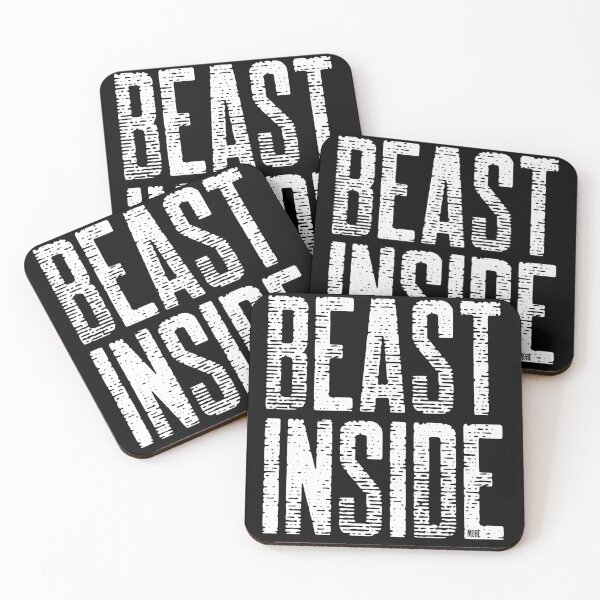 Item preview, BEAST INSIDE ► BODYBUILDING // WORKOUT // MOTIVATIONAL designed and sold by MORE-THE-BRAND.