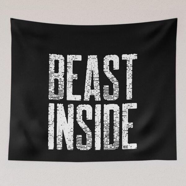 Item preview, BEAST INSIDE ► BODYBUILDING // WORKOUT // MOTIVATIONAL designed and sold by MORE-THE-BRAND.