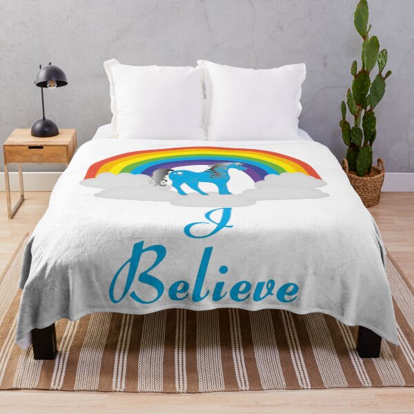 Item preview, I believe in unicorns and rainbows designed and sold by Brad Chambers.
