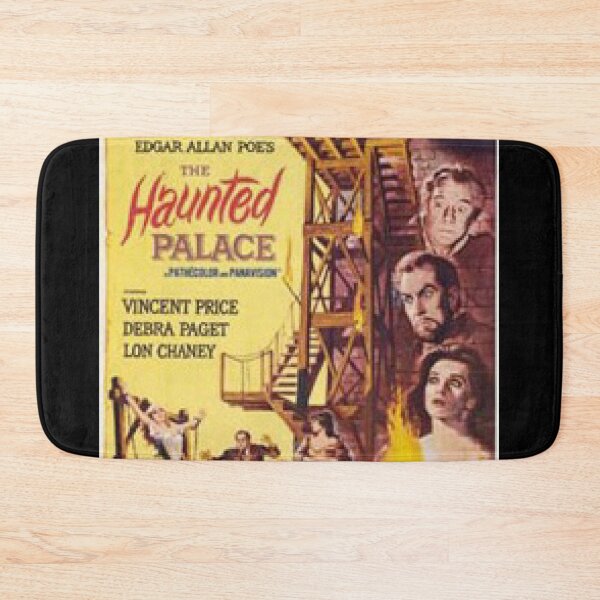 Item preview, Edgar Allan Poe’s The Haunted Palace vintage horror movie poster. designed and sold by beachcamper.