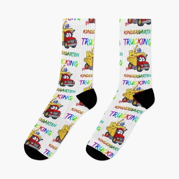 Item preview, TRUCKING INTO KINDERGARTEN, SCHOOL TRUCKING, TRUCKING TO SCHOOL, designed and sold by R B Chrystal.
