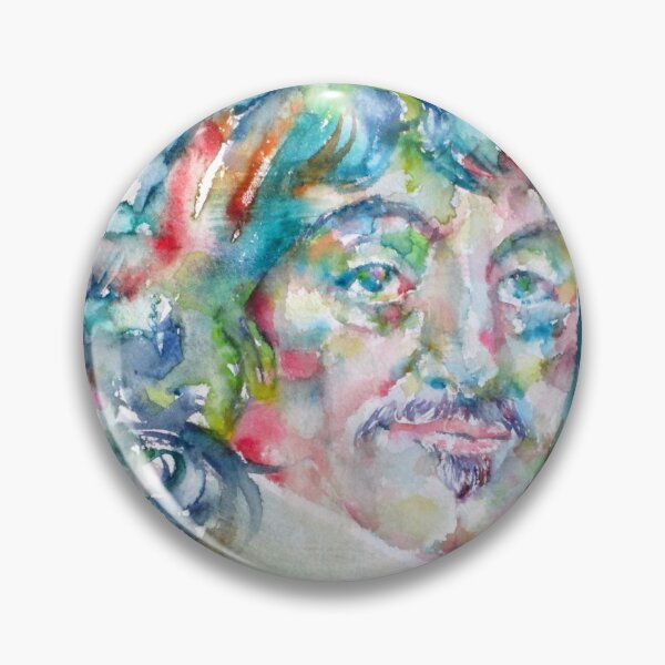 Item preview, DESCARTES -watercolor portrait .1 designed and sold by lautir.