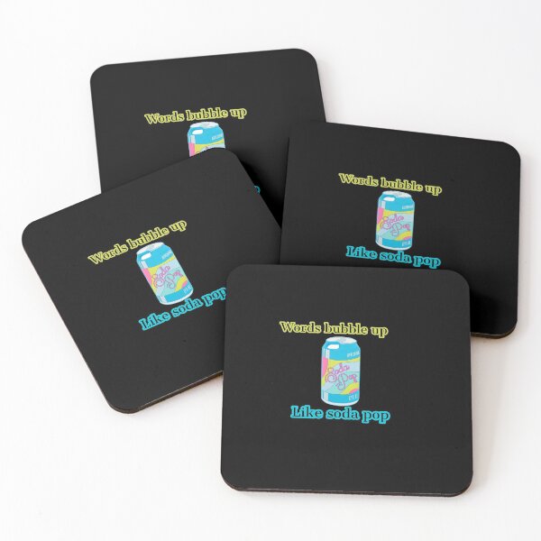 Item preview, words bubble up like soda pop designed and sold by Mariocii.