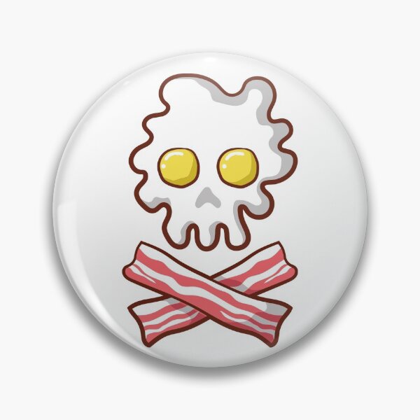 Item preview, Skull Bacon and Egg Breakfast designed and sold by djbingib.
