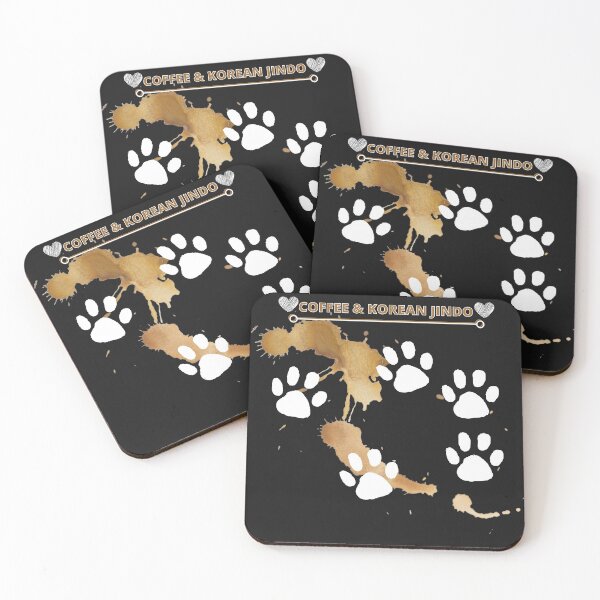 Item preview, Coffee And Korean Jindo designed and sold by bahicharafe.