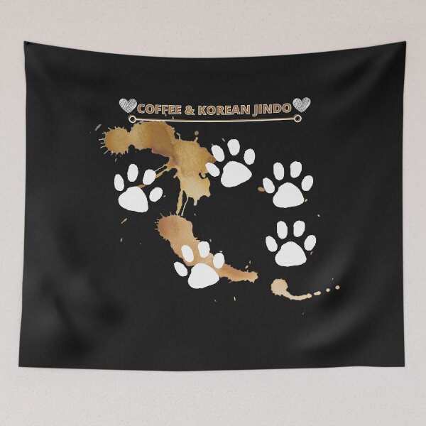 Item preview, Coffee And Korean Jindo designed and sold by bahicharafe.