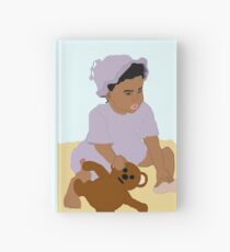 Toddler and Teddy Hardcover Journal